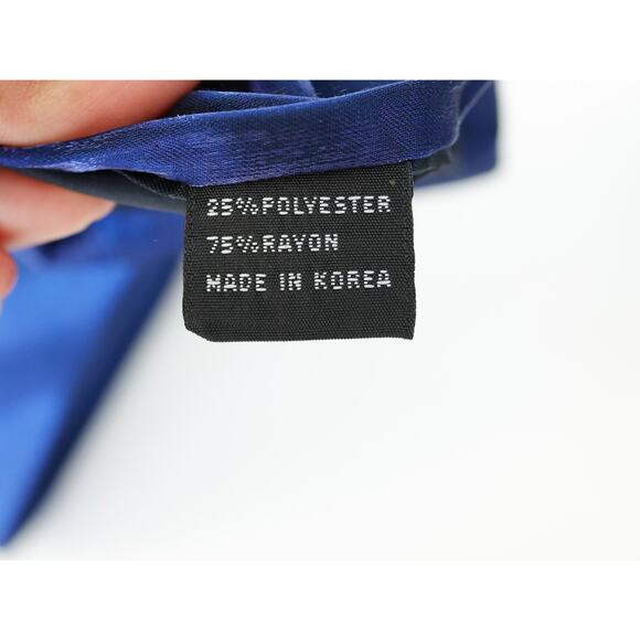 VTG 90s Le Monde Iridescent Necktie Business Corporate Wedding Classic Grandpa - Picture 13 of 14